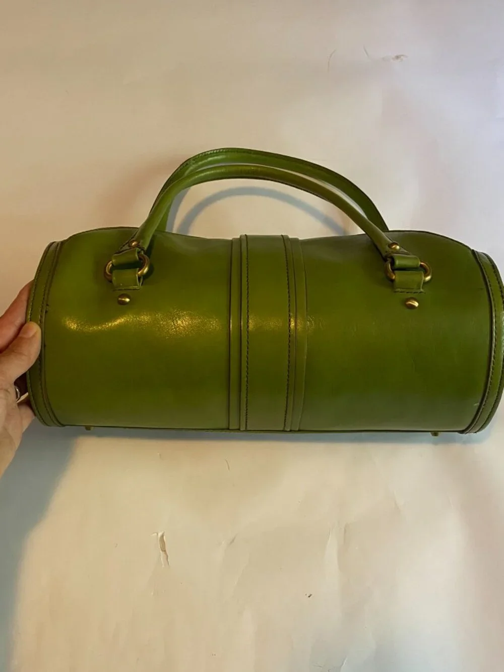 Maxx Leather Top Handle Bag